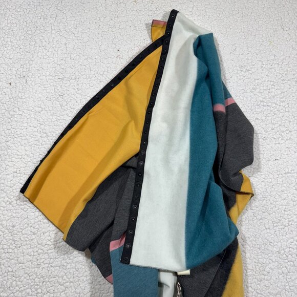 Matilda Jane Lyndon Snap Scarf Multi Color Stripe One Size Comfy Warm NEW - Picture 4 of 6